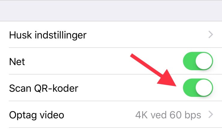 Dagens hurtige iPhone tip: scan QR&nbsp;kode