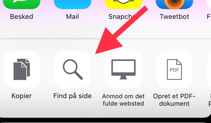 Dagens hurtige iPhone tip: Søg i en&nbsp;hjemmeside