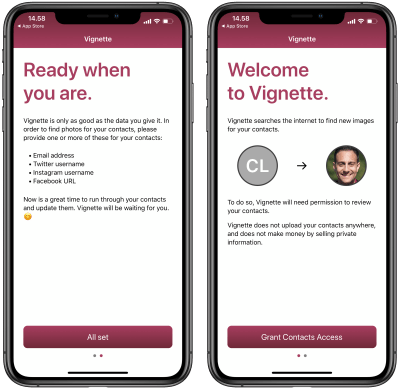 Træt af at kigge på grå kontaktpersoner i din iPhone? Ny app finder deres profilbilleder på få&nbsp;minutter..