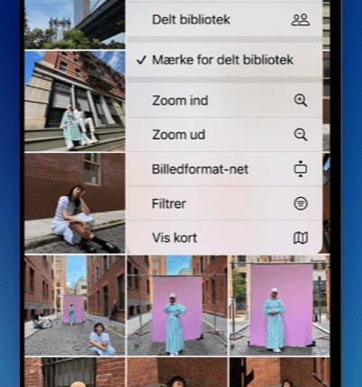 Vidste du at man kan dele et foto-album på sin iPhone med f.eks. sin bedre&nbsp;halvdel?