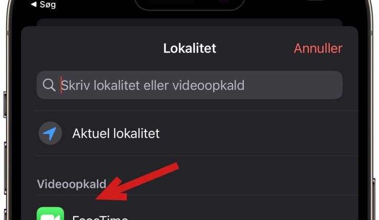 Vidste du at man kan planlægge et Facetime møde på samme måde som med Teams eller Skype etc. direkte på sin&nbsp;iPhone?