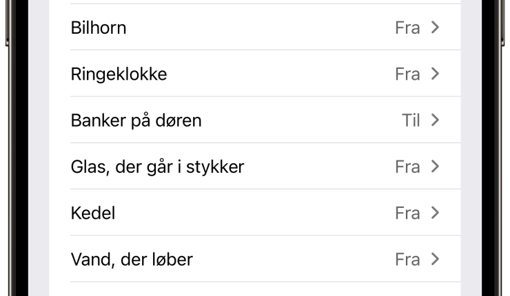 Vidste du at du kan bede din iPhone om at høre efter lyde for dig, mens du f.eks. hører musik i dine AirPods? Græder baby eller gør hunden m.m.?&nbsp;👂🏼