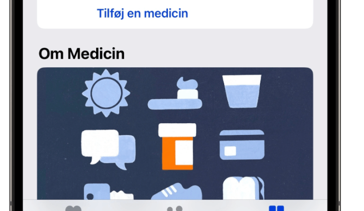 Vidste du at din iPhone har en indbygget medicin – huske-&nbsp;app?