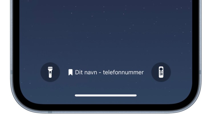iPhone Quick Tip: Få dit navn og et nummer/mail på din iPhone låseskærm uden brug af en app. Bare I tilfælde af du skulle miste&nbsp;den..